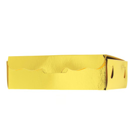 Scatola per Dolci e Praline Oro 14x8x3,5cm 250g 