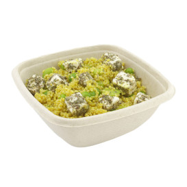 Ciotola Canna da Zucchero 375ml 130x130x50mm (50 Pezzi)