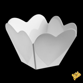 Ciotola di Plastica Degustazione "Cupido" Bianco 68 ml (500 Pezzi)
