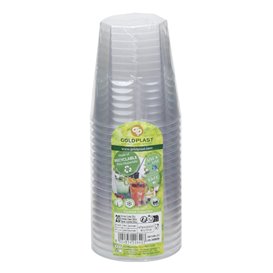 Bicchiere di Plastica Cocktail Trasp. PS Ø73mm 220ml (50 Pezzi)