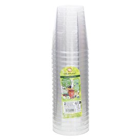 Bicchiere di Plastica da Cocktail Trasp. PS Ø84mm 270ml (420 Pezzi)