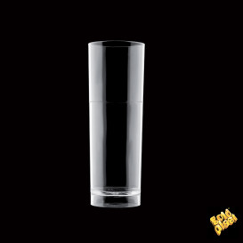 Bicchiere Riutilizzabile SAN Tumbler Trasparente 200ml (6 Pezzi)