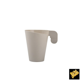 Tazze di Plastica Design Crema 72ml (240 Pezzi)