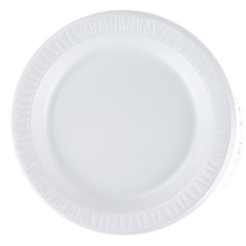 Piatto Termici EPS "Quiet Classic" Laminat Bianco Ø230mm (500 Pezzi)