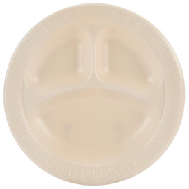 Piatto Termici EPS "Quiet Classic" 3 Sco. Laminat Miele Ø260mm (500 Pezzi)