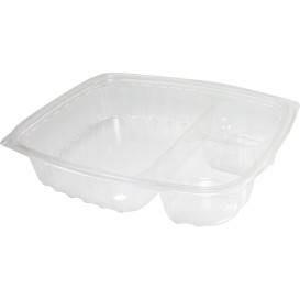 Contenitore di Plastica OPS "Clear Pac" 3 C. Transp. 887ml (252 pezzi)