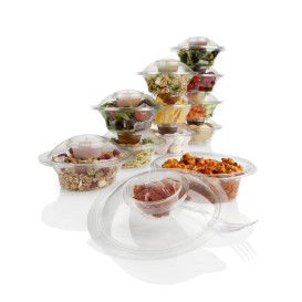 Combo Packs con Ciotola 375ml, Coperchio Press&Dress e Coppette (150 Packs)
