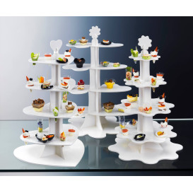 Alzatina "Cloud" per Fingerfood 75cm (1 Pezzi)