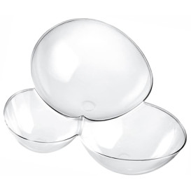 Ciotola di Plastica Molecola Degustazione Trasp. 100ml (500 Pezzi)