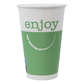 Bicchiere di Carta 12 Oz/360 ml "Enjoy" Ø8,0cm (2000 Pezzi)