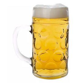 Boccale Riutilizzabili SAN per Birra Trasp.500ml (6 Pezzi)