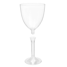 Calice Plastica Vino Gambo Transp. 300ml 2P (20 Pezzi)