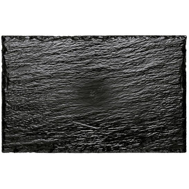 Vassoi di Plastica Ardesia PS 220x140 mm (10 Pezzi)