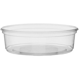 Coppette Plastico Trasparente 125ml Ø10,5cm (100 Pezzi)