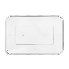 Coperchio di Plastica Trasparente Vassoio di 157x112x51mm (500 Pezzi)