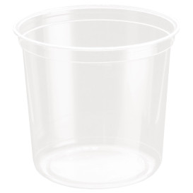 Contenitore di Plastica rPET DeliGourmet 24oz/710ml (500 Pezzi)