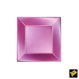 Piatto Plastica Piano Pesca Nice Pearl PP 180mm (300 Pezzi)