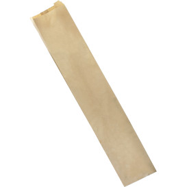 Sacchetto di Carta Kraft 9+5x24cm (250 Pezzi)