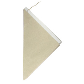 Cono di Carta Marrone 340mm 400g (1.000 Pezzi)