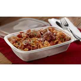 Contenitori Canna da Zucchero PLA 825ml 21x16x5cm (300 Pezzi)