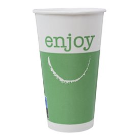 Bicchiere di Carta 32 Oz/1000 ml "Enjoy" Ø11,2cm (50 Pezzi)