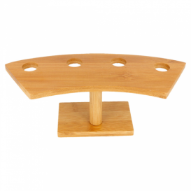 Stand di Bambu per Cono 4 Bucos (12 Pezzi)