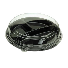 Coperchio di Plastica Trasparente per Piatto 26x5 (125 Pezzi)