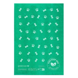 Sacchetto per escrementi per cani 100% bio 18x26cm (5000 Pezzi)