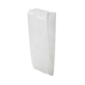 Sacchetto di Carta Bianca 14+7x24cm (1000 Pezzi)