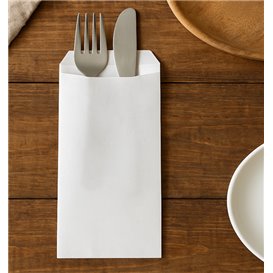 Busta per Posate Bianco 11x24cm (1000 Pezzi)