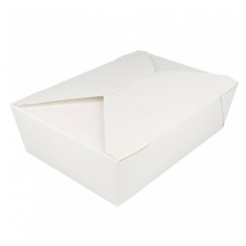 Contenitore di Cibo Bianco 19,7x14x6,4cm 1980ml (200 Pezzi)
