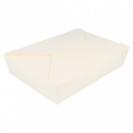 Contenitore di Cibo Bianco 19,7x14x4,6cm 1470ml (200 Pezzi)