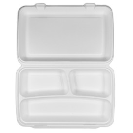Contenitori Canna Zucchero Bianco 3S 380x483x61,5mm (50 Pezzi)