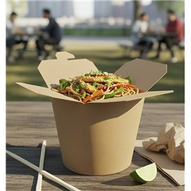 Contenitore multifunzionale 100% ECO Kraft 16Oz/480ml (50 Pezzi)