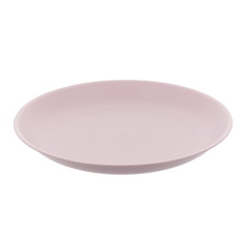 Piatto Riutilizzabile Durable PP Minerale Rosa Ø21cm (54 Pezzi)