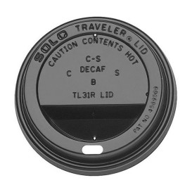 Coperchio con Foro per Bicchiere di Carta 10 Oz/300ml Ø8,4cm (1000 Pezzi)