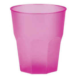 Bicchiere Plastica "Frost" Fucsia PP 270 ml (20 Pezzi)