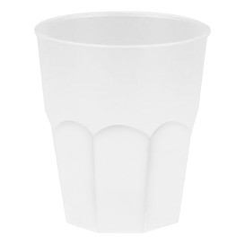 Bicchiere Plastica "Frost" Bianco PP 270ml (20 Pezzi)