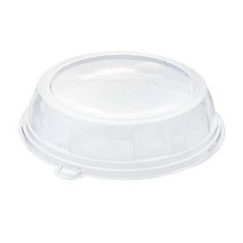 Coperchio di Plastica Trasparente Vassoio di 46x7 cm (50 Pezzi)