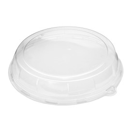 Coperchio di Plastica Trasparente per Piatto 23x5cm (125 Pezzi)