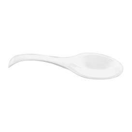 Mini Cucchiaio Degustazione Single-Dose Bianco 120 mm (600 Pezzi)
