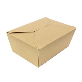 Contenitore di Cibo Naturale 21,7x21,7x6cm 2910ml (140 Pezzi)