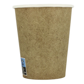 Bicchiere di Carta 9Oz/280 ml Kraft Ø8,0cm (50 Pezzi)