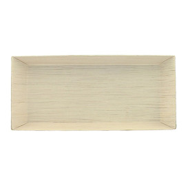 Vassoio di Legno 21,5x8,5x2,8cm 350ml (25 Pezzi)