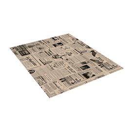 Carta Antigrasso Kraft Times 28x34cm (4000 Pezzi)