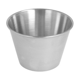 Contenitore Inox per Salse 120ml (12 Uds) 