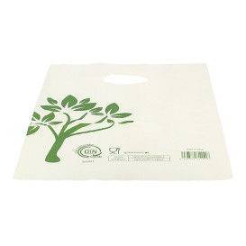 Sacchetti Manico Fustellato Home Compost “Be Eco!” 30x40cm (3.000 Pezzi)