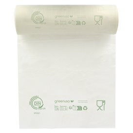 Rotoli Sacchetti senza manici Home Compost “Classic” 25x37cm (500 Pezzi)