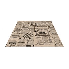 Carta Antigrasso Kraft Times 31x31cm (1000 Pezzi)