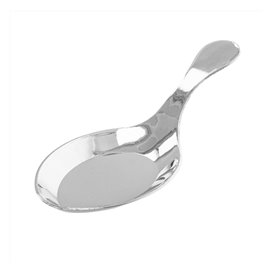 Cucchiaino Plastica per Salsa Argento 10 cm (50 Pezzi)
